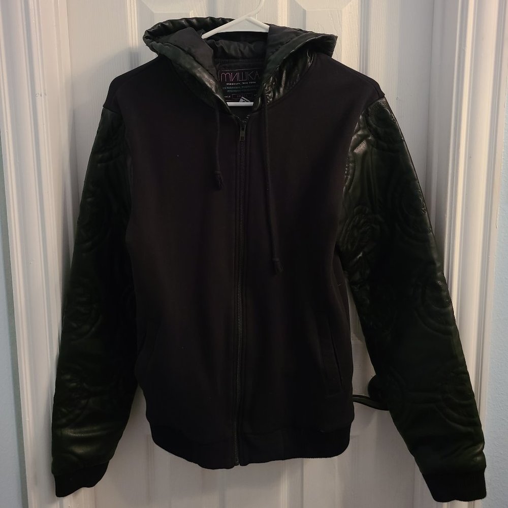 Mishka Quilted Hoodie S